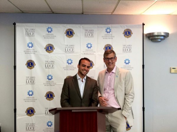Young Global Leadership Shines On Roosevelt Island: J Luce Foundation Awards New Foundation Director Tony Abdelghany with Founder Jim Luce